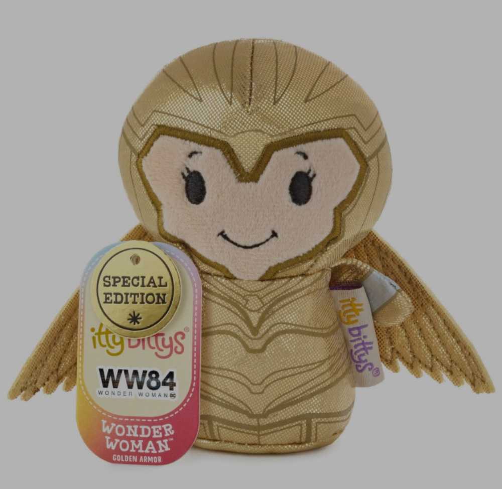 Wonder Woman 1984 Hallmark IttyBittys Golden Armor Wonder Woman WW84 - Hallmark (Wonder Woman 1984) action figure collectible [Barcode 763795652792] - Main Image 4