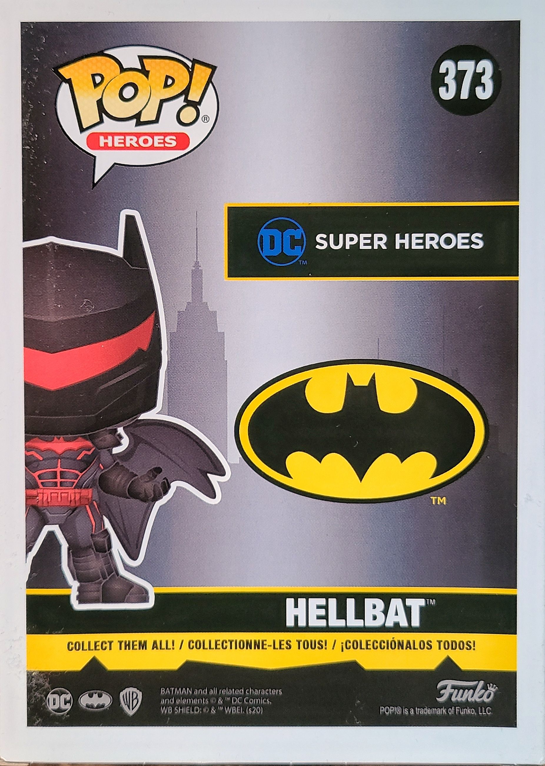 Funko Pop! DC Superheros: HellBat DC Superheros - Funko (DC Comics: Funko Pops!) action figure collectible [Barcode 0889698543224] - Main Image 2