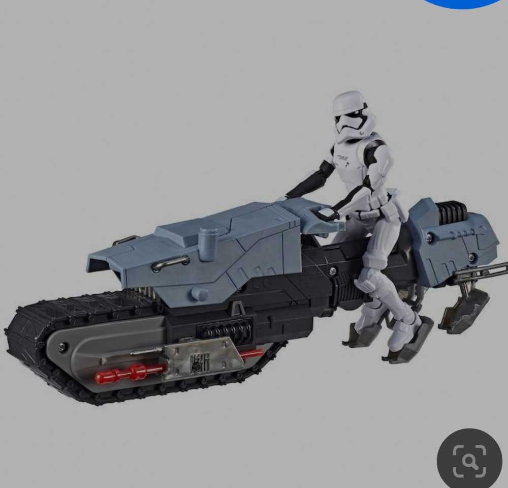 Star Wars (GoA) - First Order Driver w/Treadspeeder - Hasbro (Star Wars Galaxy of Adventures) action figure collectible - Main Image 4
