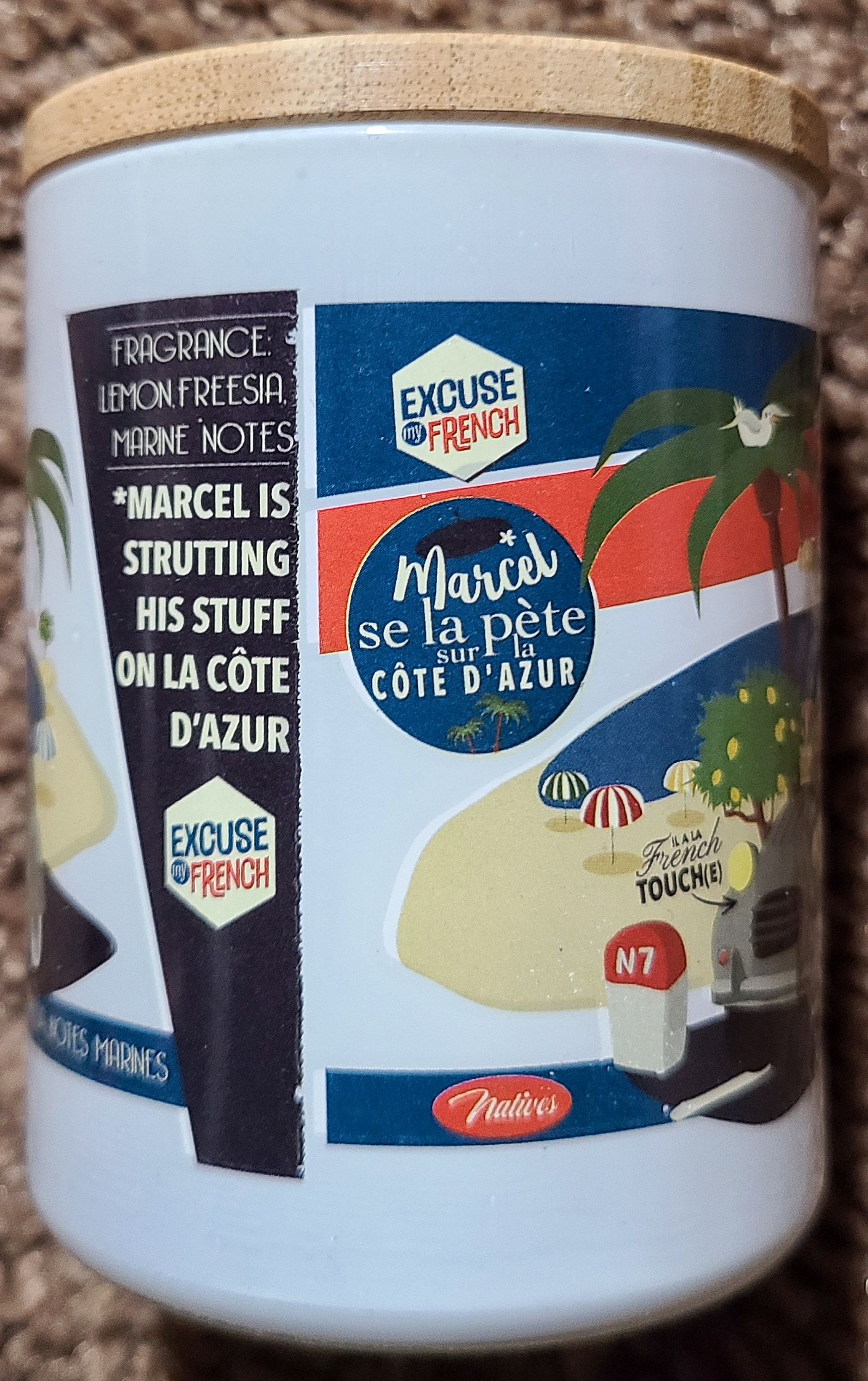 CANDLE: International Bougie Marcel French Riviera France - Bougie Marcel (International Candles) action figure collectible - Main Image 2