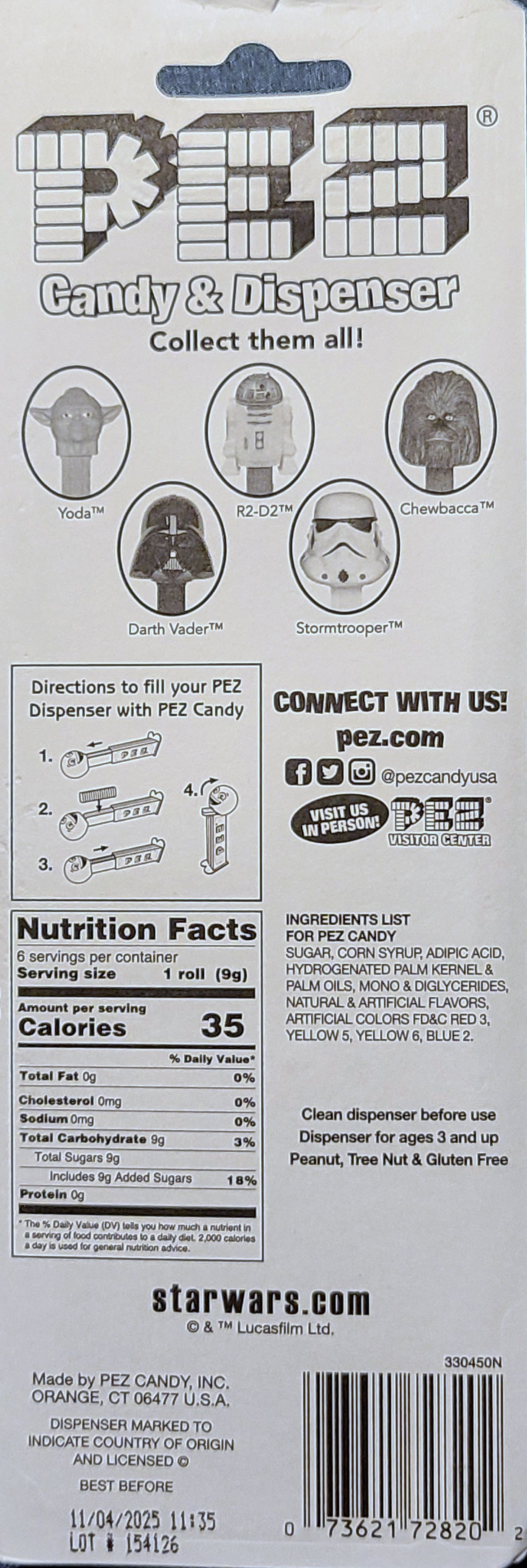 Star Wars Pez: R2-D2 Pez Dispenser TLJ - Pez Candy (Star Wars Pez) action figure collectible - Main Image 2