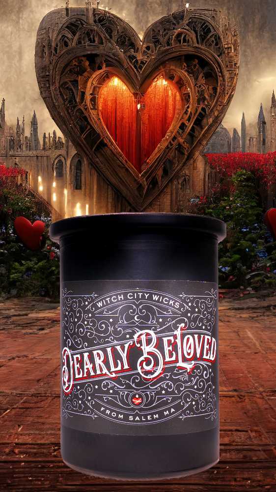 CANDLE: Valentine’s Day Witch City Wicks Dearly Beloved 2021 - Witch City Wicks (Valentine’s Day Candles) action figure collectible - Main Image 4