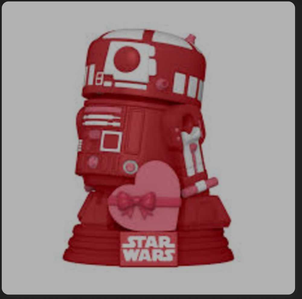 Funko Pop! Movies: Star Wars R2-D2 Valentine’s Day Edition - Funko (Star Wars Funko!) action figure collectible [Barcode 0889698541299] - Main Image 3