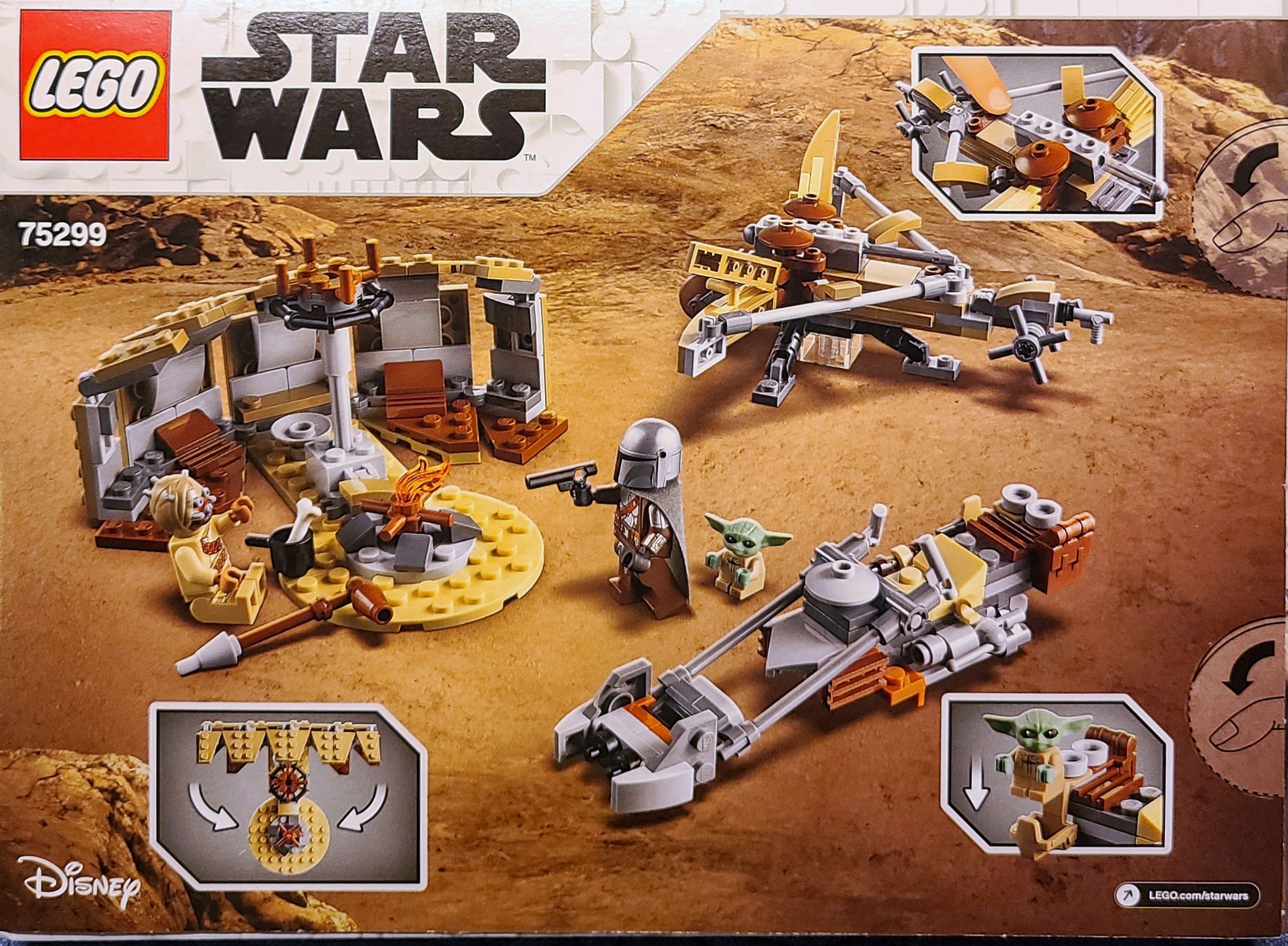 LEGO Star Wars - Mandalorian Trouble on Tatooine MANDO  - Lego (Star Wars The Mandalorian) action figure collectible [Barcode 0673419340588] - Main Image 2