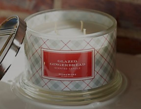 CANDLE: Christmas Glazed Gingerbread House 2020 - Homeworx (Christmas Candles) action figure collectible - Main Image 2