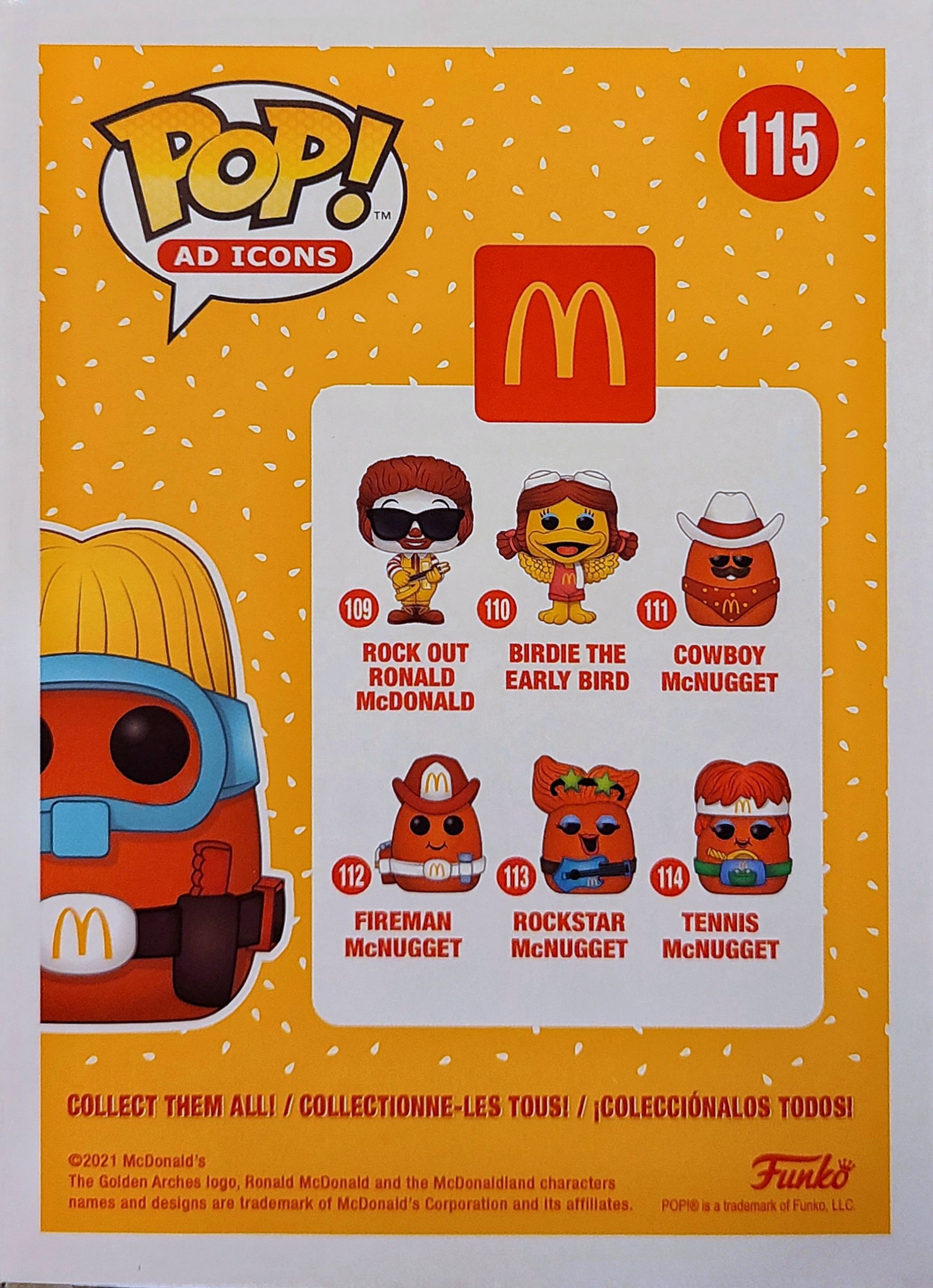 Funko Pop! Icons: McDonald’s - McNugget Scuba - Funko (Mcdonalds) action figure collectible [Barcode 0889698529907] - Main Image 2