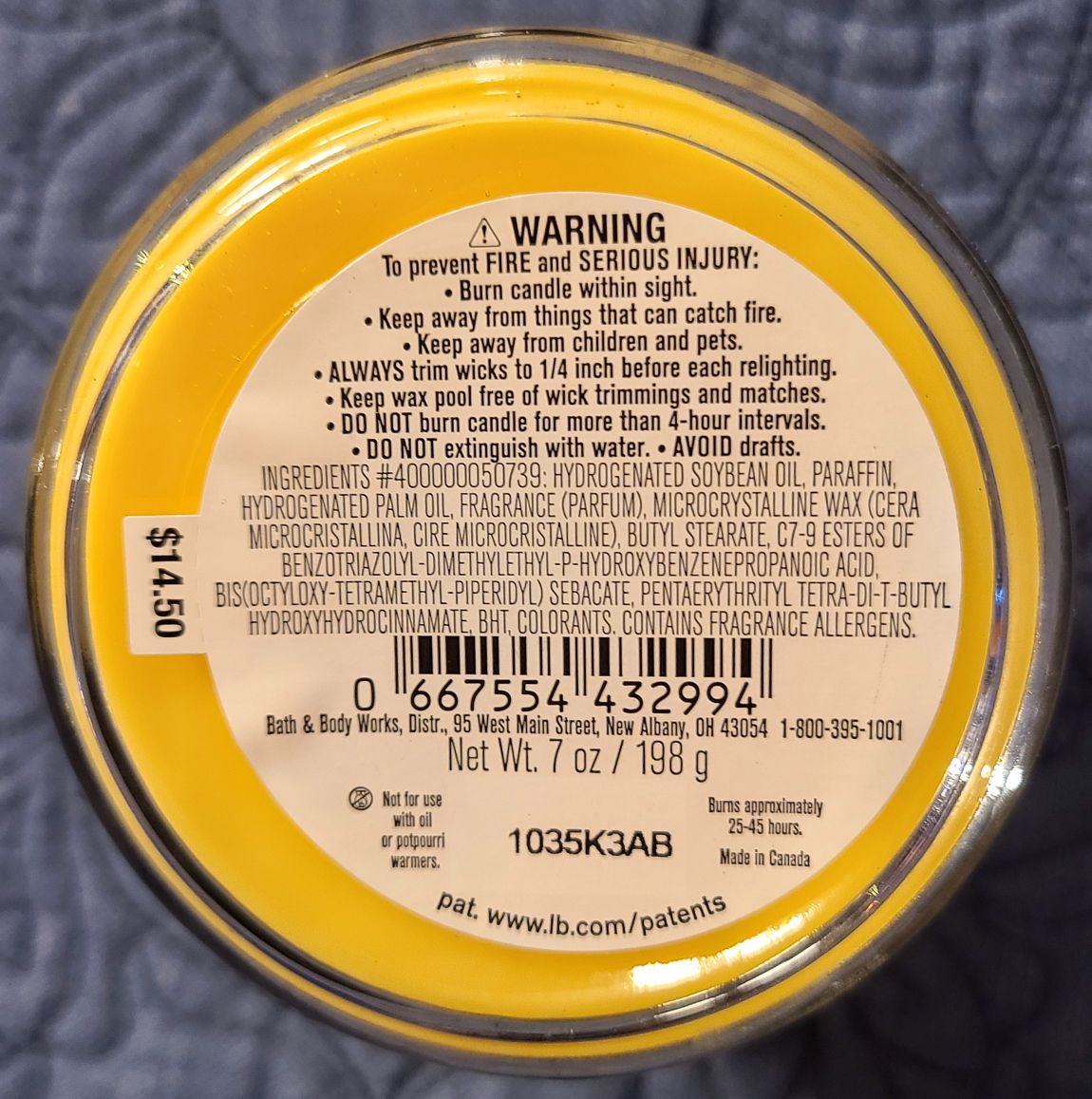 CANDLE: Easter Bath and Bodyworks You Crack Me Up Marshmallow Fluff Single Wick 2021 - Bath & Bodyworks Candle (Easter Candles) action figure collectible [Barcode 667554432994] - Main Image 2