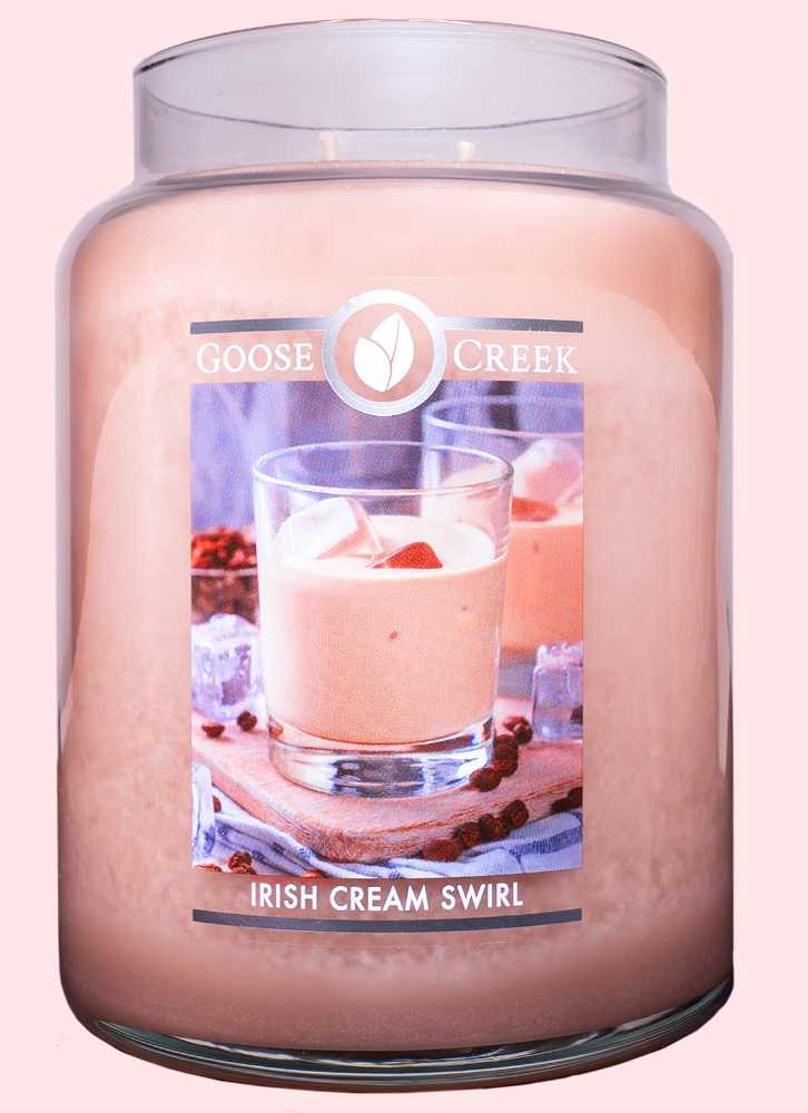 CANDLE: St. Patrick’s Day Goose Creek Irish Cream Swirl 2021 - Goose Creek Candle (St. Patrick’s Day Candles) action figure collectible [Barcode 814630023953] - Main Image 4