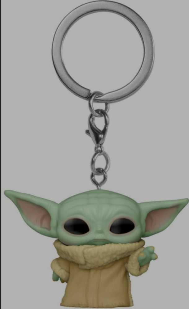 Pocket Pop! Television: The Mandalorian - Grogu MANDO - Funko (Star Wars The Mandalorian) action figure collectible [Barcode 0889698530439] - Main Image 3