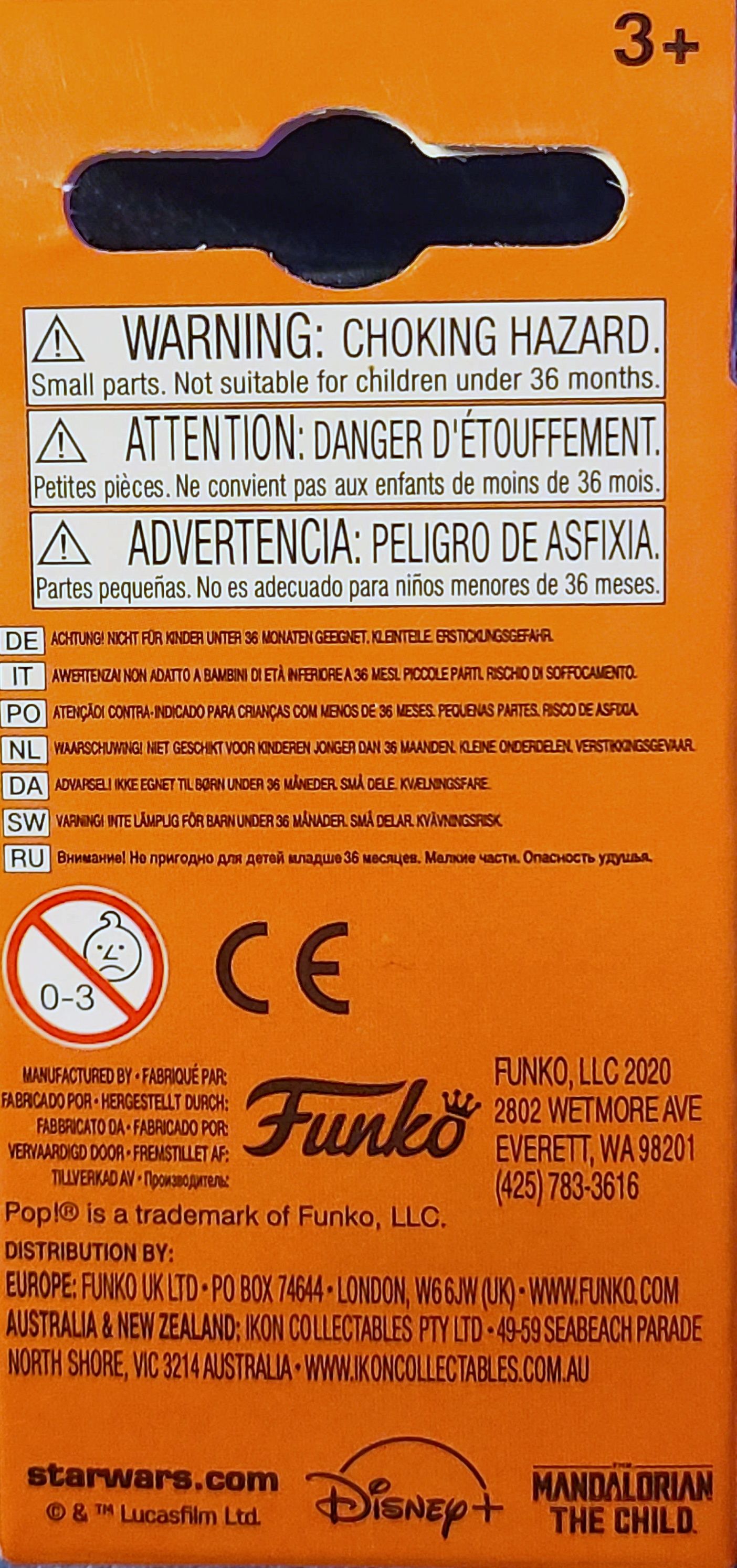 Pocket Pop! Television: The Mandalorian - Din Djarin with Jetpack MANDO - Funko (Star Wars Mandalorian) action figure collectible [Barcode 0889698530460] - Main Image 2