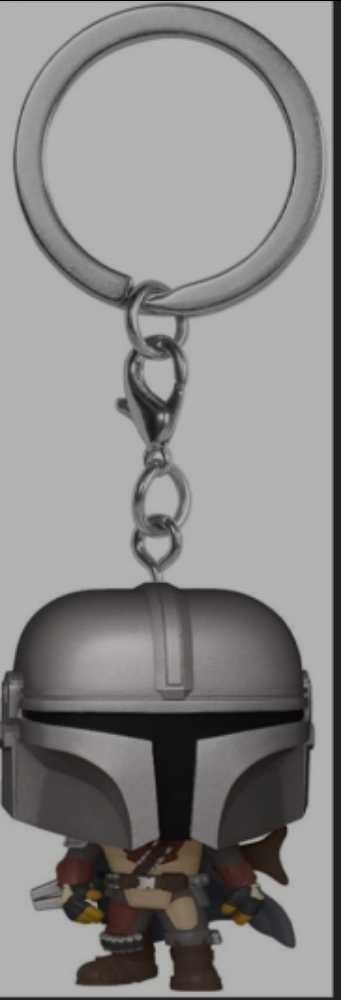 Pocket Pop! Television: The Mandalorian - Din Djarin with Jetpack MANDO - Funko (Star Wars Mandalorian) action figure collectible [Barcode 0889698530460] - Main Image 4