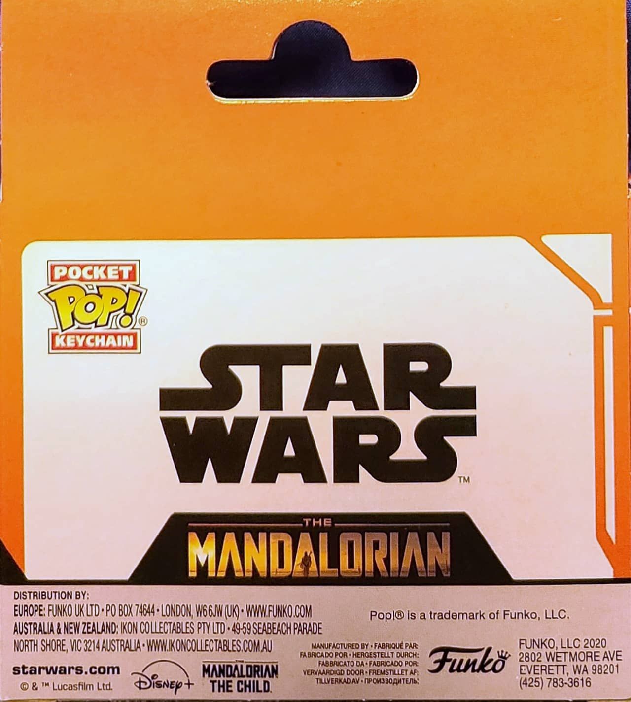 Pocket Pop! Television: The Mandalorian - Grogu with Cup MANDO - Funko (Star Wars The Mandalorian) action figure collectible [Barcode 0889698530422] - Main Image 2