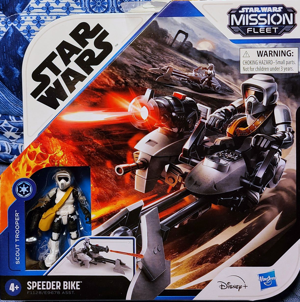 Biker Scout & Speeder Bike - Hasbro (Star Wars - The Mandalorian) action figure collectible [Barcode 5010993808984] - Main Image 1