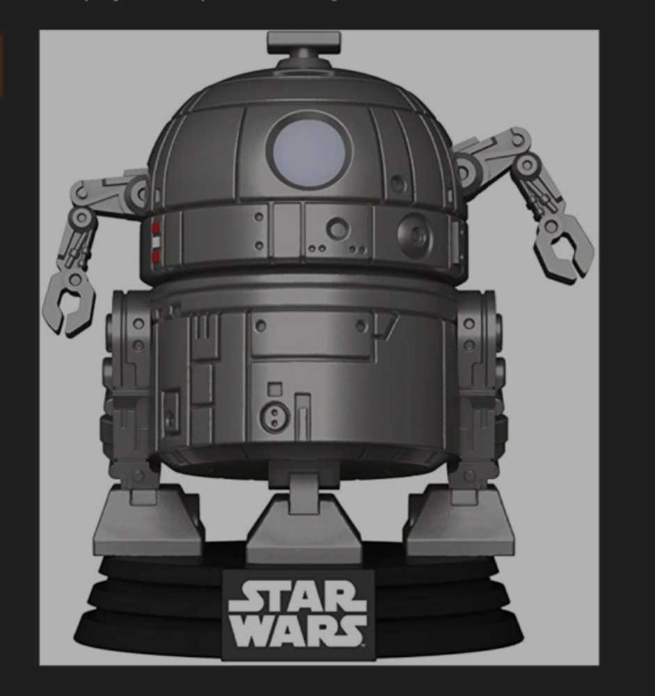 Funko Pop! Movies: Star Wars Concepts R2-D2 ANH SWC - Funko (Star Wars Concepts) action figure collectible [Barcode 0889698501118] - Main Image 3