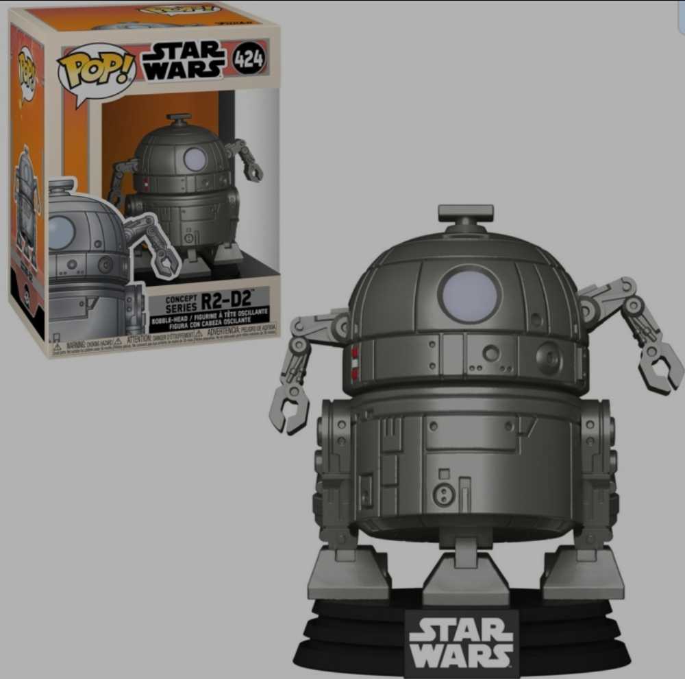 Funko Pop! Movies: Star Wars Concepts R2-D2 ANH SWC - Funko (Star Wars Concepts) action figure collectible [Barcode 0889698501118] - Main Image 4