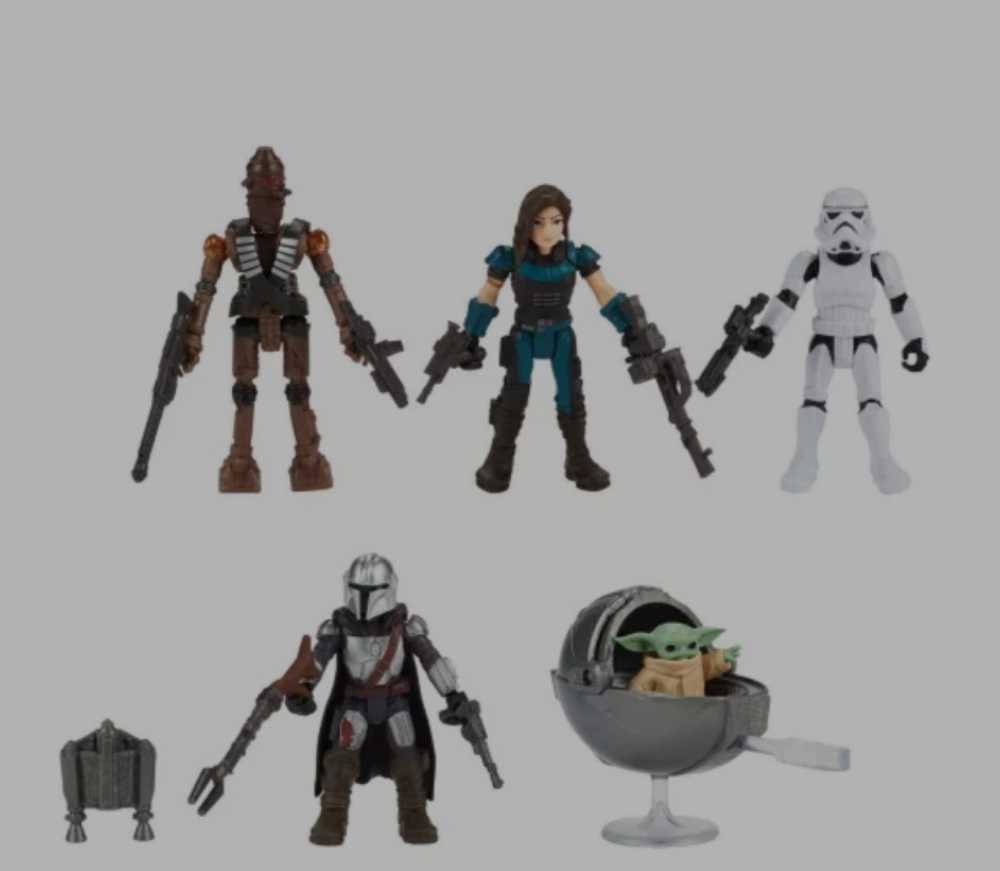 Mission Fleet figure 2.5 : Expedition Class The Mandaloian Protect The Child Grogu Set Star Wars MANDO - Hasbro (Star Wars The Mandalorian) action figure collectible - Main Image 3