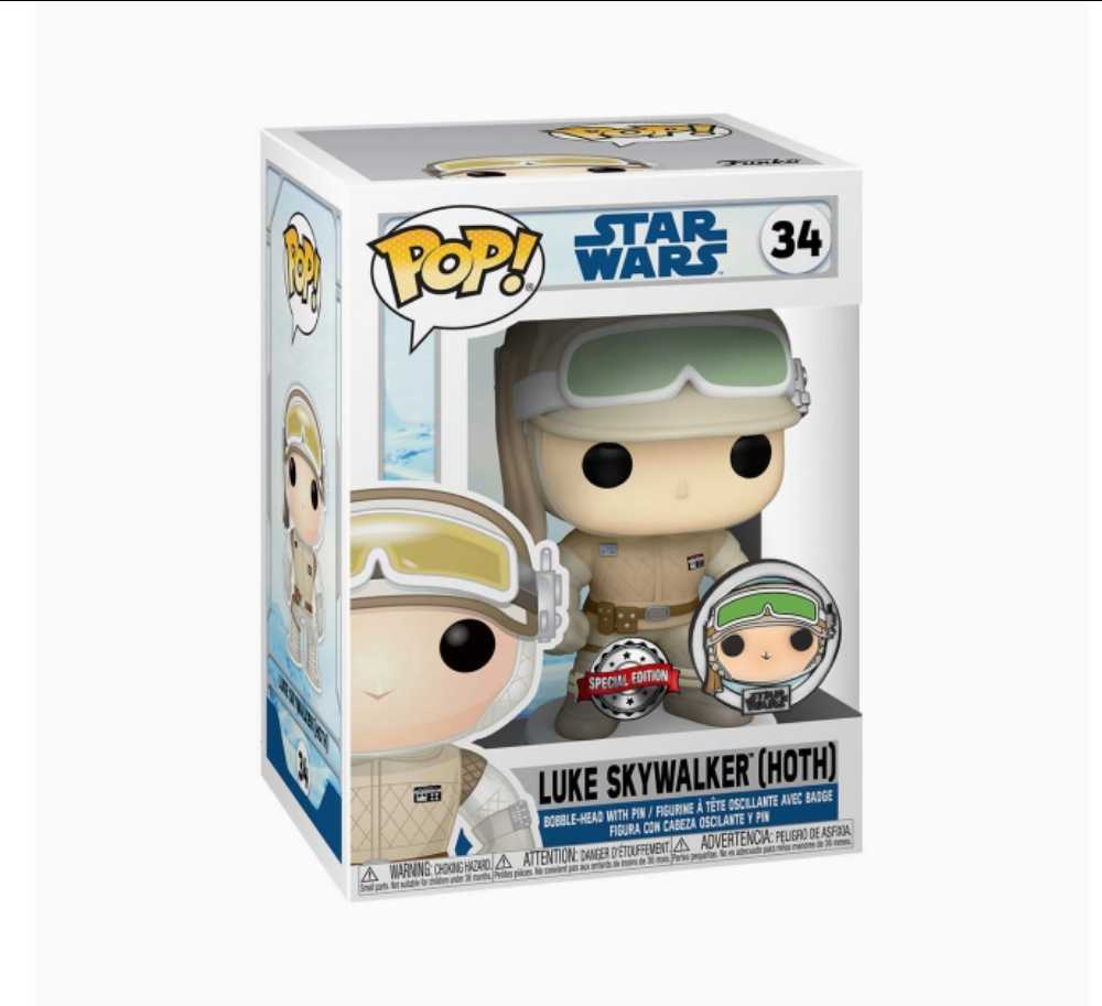 Funko Pop! Movies: Star Wars Luke Skywalker (Hoth) Across The Galaxy Amazon Exclusive

with pin ESB - Funko (Star Wars Episode V The Empire Strikes Back) action figure collectible [Barcode 0889698554831] - Main Image 4