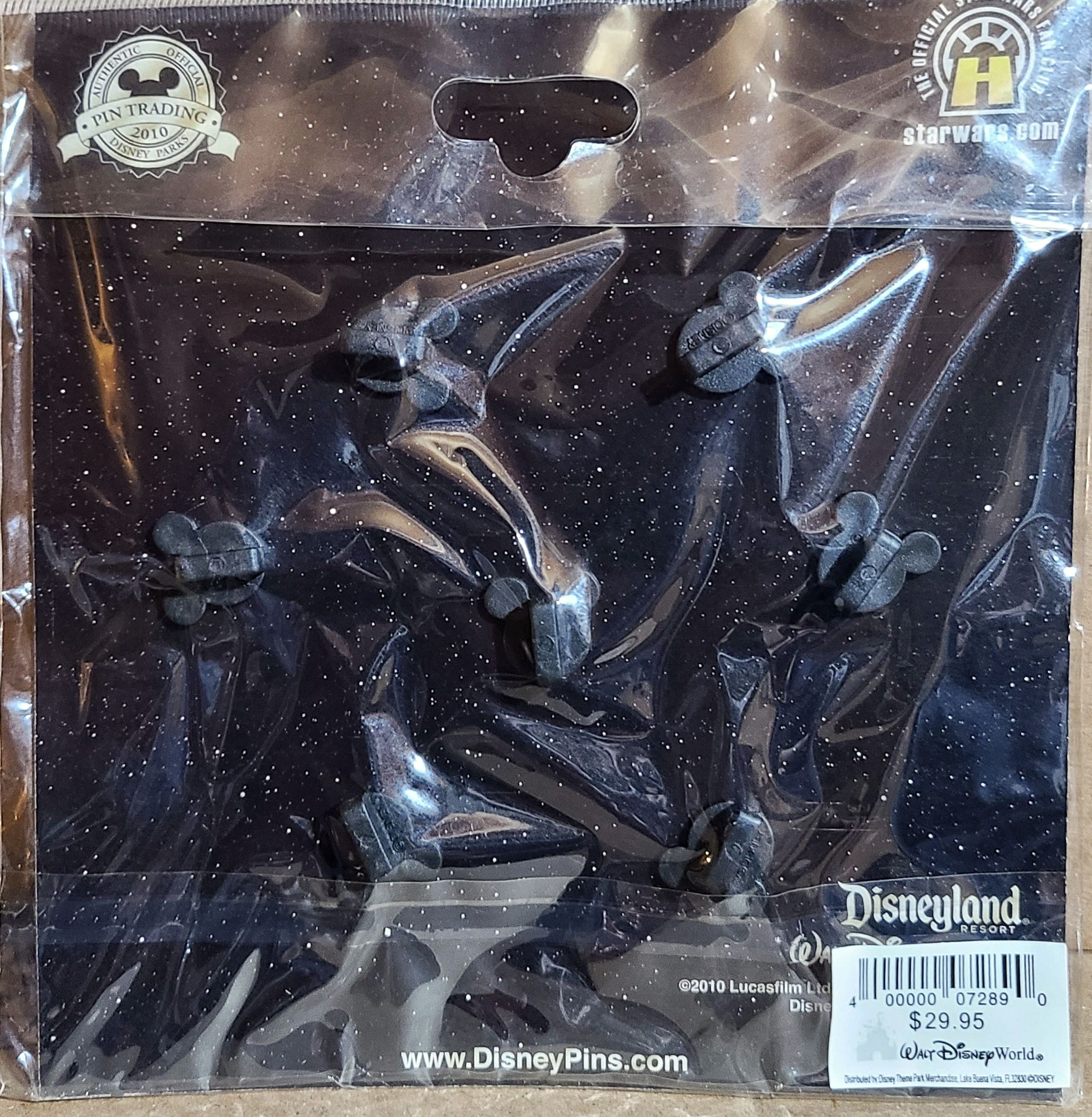 Booster Pack Set STAR WARS EMBLEMS 7 pin set - Disney Parks (Star Wars Pins) action figure collectible - Main Image 2