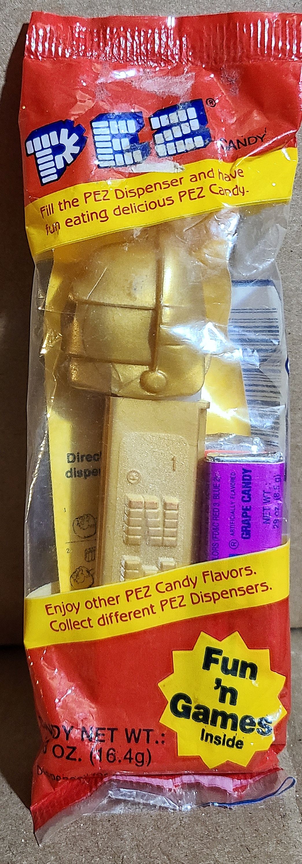Star Wars Pez: C-3PO Pez Dispenser ANH - Pez Candy, Inc. (Star Wars Trilogy - Special Edition) action figure collectible - Main Image 1