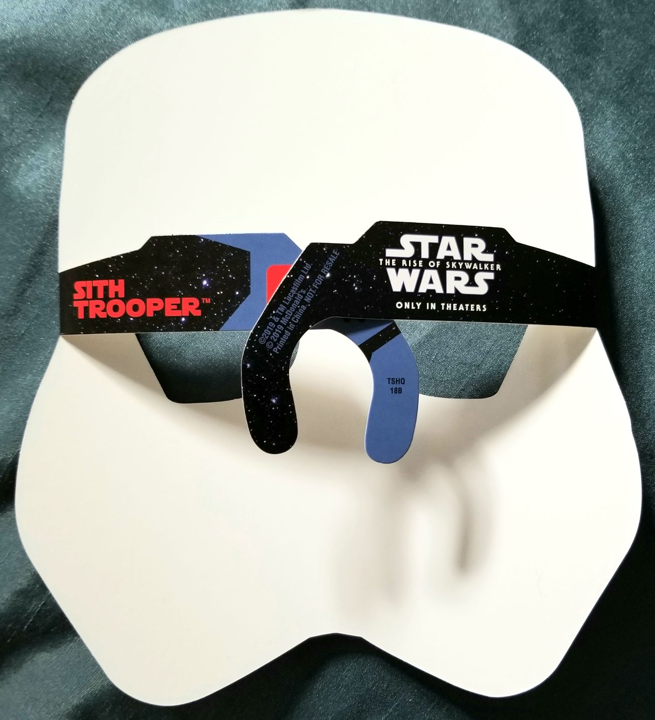 McDonald’s Happy Meal Toys : Star Wars 2019 Mask of a Sith Trooper TROS - Mcdonald’s (Star Wars The Rise Of Skywalker) action figure collectible - Main Image 2