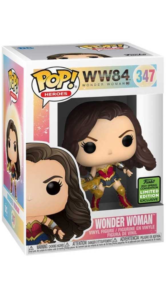 Funko Pop! Movies: WW84 Wonder Woman Tiara as a Boomerang - Funko (Wonder Woman 1984) action figure collectible [Barcode 0889698485470] - Main Image 3