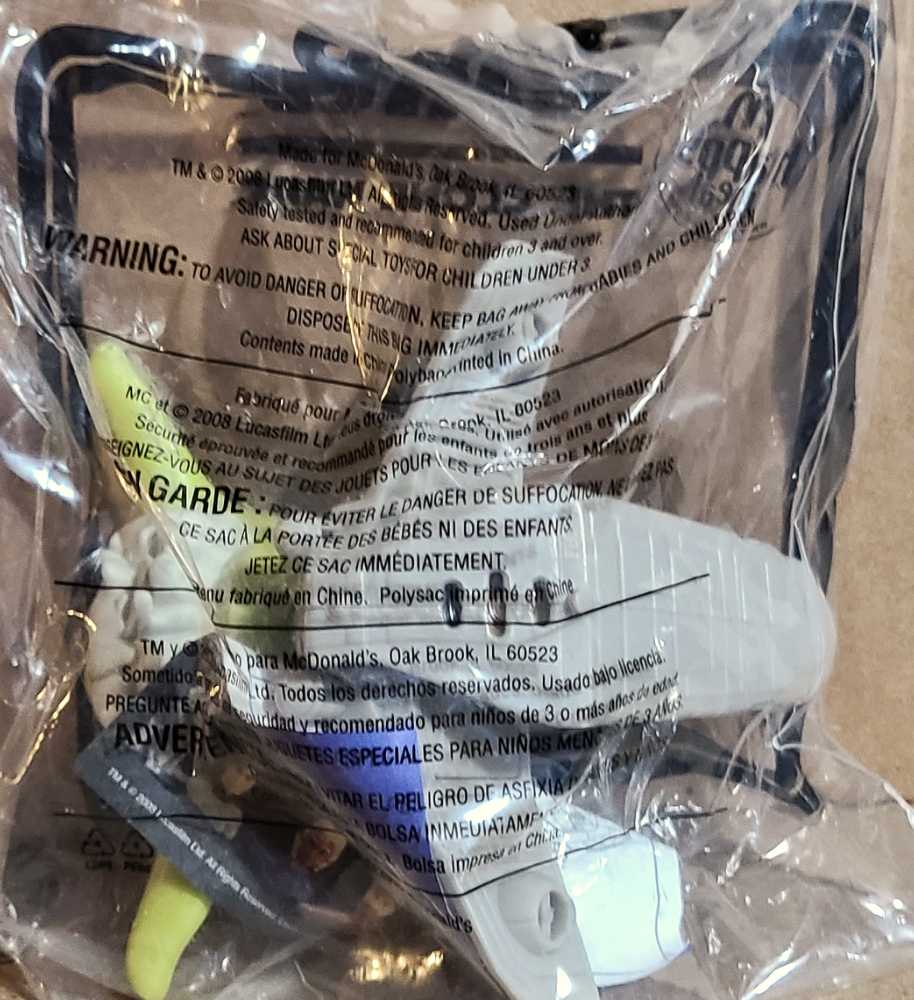 McDonald’s Happy Meal Toys : Star Wars 2008 Boblehead Han Solo TCW - Mcdonald’s (Star Wars The Clone Wars Animated series) action figure collectible - Main Image 2