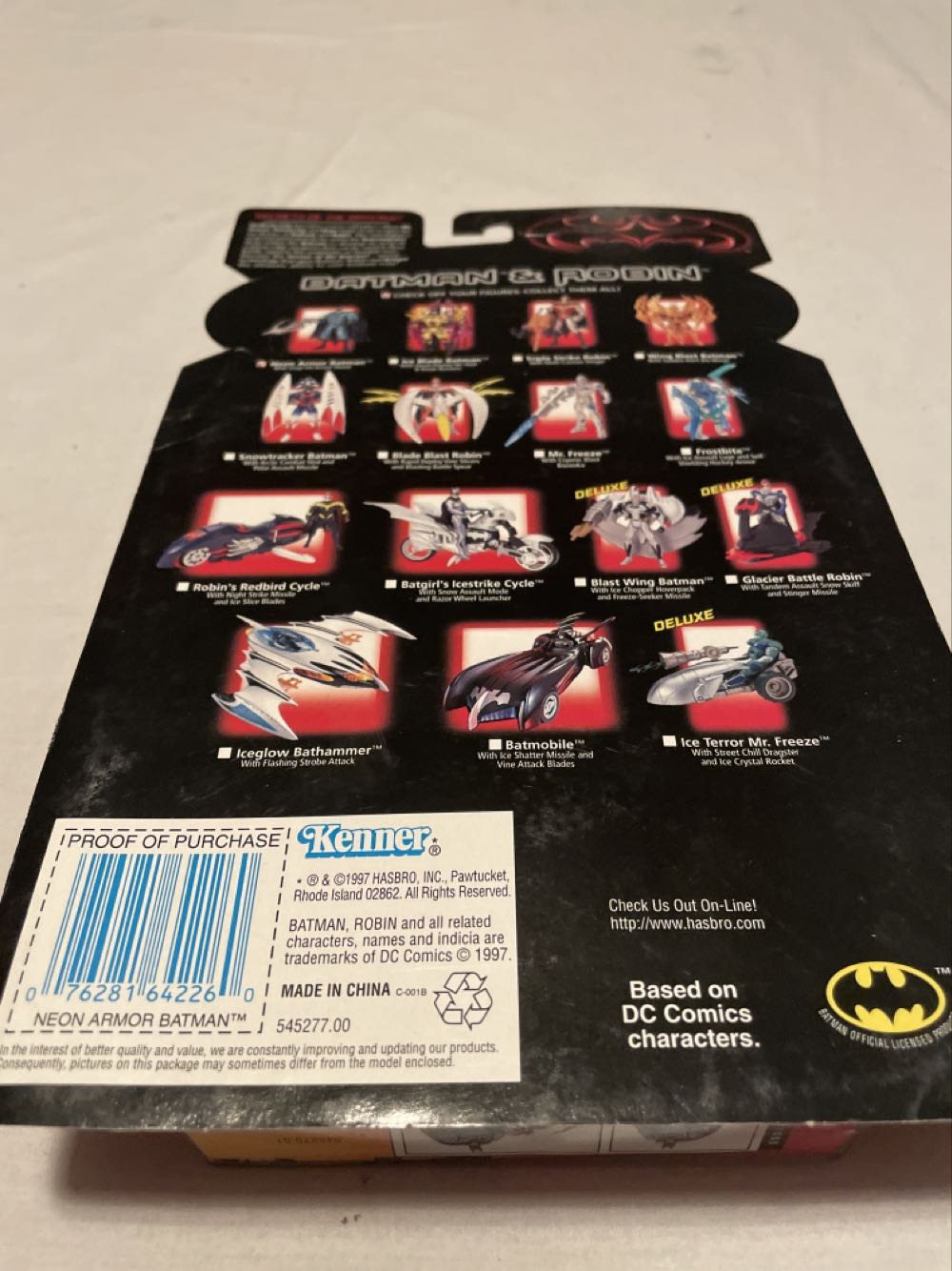 Batman And Robin Neon Armor Batman - Hasbro Inc action figure collectible [Barcode 076281642260] - Main Image 2