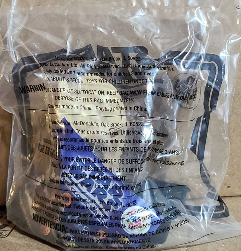 McDonald’s Happy Meal Toys : Star Wars 2008 Boblehead General Grevios TCW - Mcdonald’s (Star Wars The Clone Wars Animated series) action figure collectible - Main Image 2