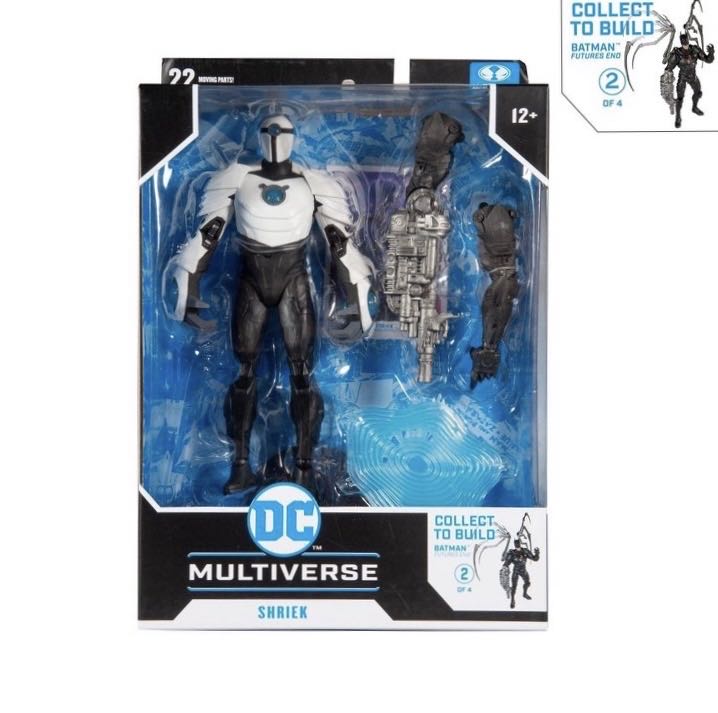 DC Multiverse Batman Beyond: Future’s End Series SHRIEK (MASKED) (Target Exclusive) - McFarlane (DC Multiverse) action figure collectible [Barcode 787926154443] - Main Image 2