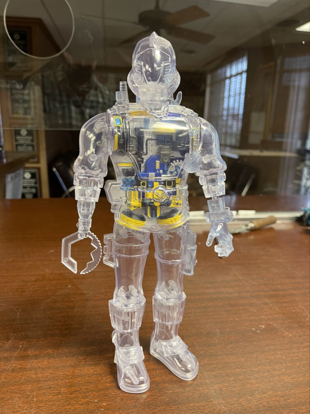 Cobra B.A.T. X-Ray Clear Super Cyborg - Super 7 action figure collectible [Barcode 840049812161] - Main Image 2