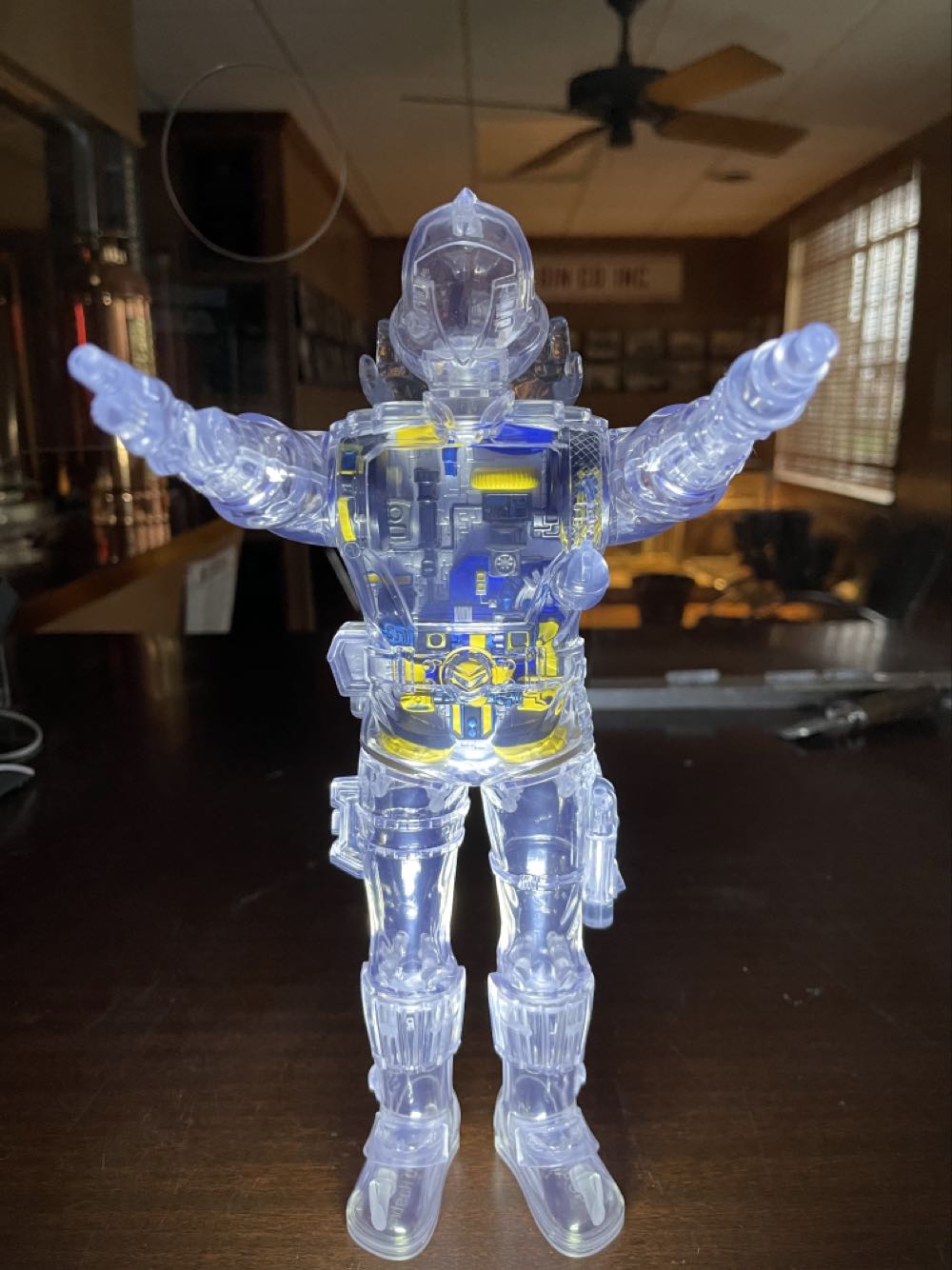 Cobra B.A.T. X-Ray Clear Super Cyborg - Super 7 action figure collectible [Barcode 840049812161] - Main Image 3
