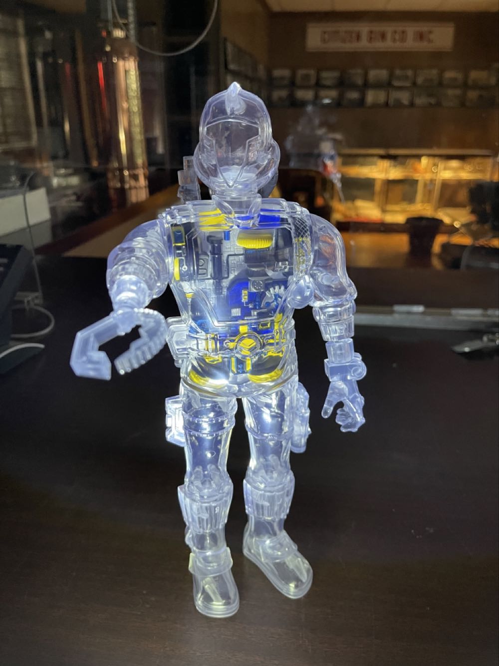 Cobra B.A.T. X-Ray Clear Super Cyborg - Super 7 action figure collectible [Barcode 840049812161] - Main Image 4