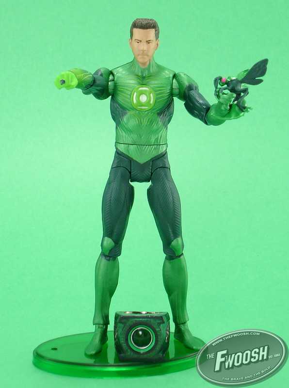 Green Lantern Movie Masters: Hal Jordan With Bzzd - Mattel (DC Comics - Super Heroes) action figure collectible - Main Image 2