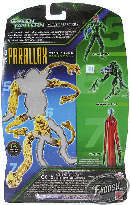 Green Lantern Movie Masters: Krona - Mattel (DC Comics - Super Heroes) action figure collectible - Main Image 4