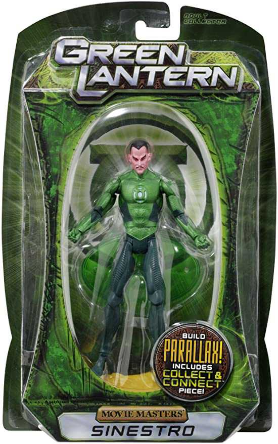 Green Lantern Movie Masters: Sinestro - Mattel (DC Comics - Super Heroes) action figure collectible - Main Image 3
