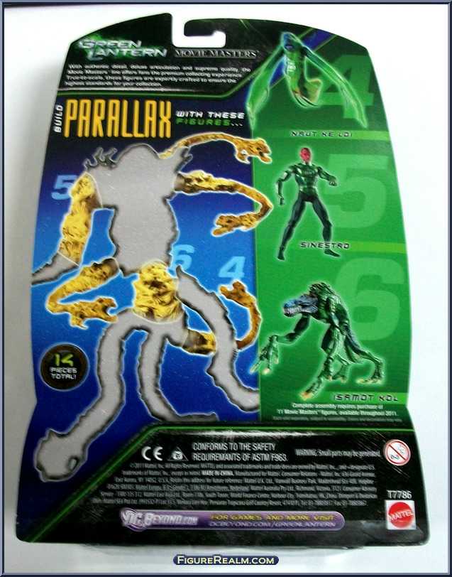 Green Lantern Movie Masters: Sinestro - Mattel (DC Comics - Super Heroes) action figure collectible - Main Image 4
