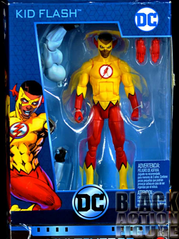 DC Comics Multiverse, Lobo Wave: Kid Flash (Teen Titans) - Mattel (DC Comics - Super Heroes) action figure collectible - Main Image 3