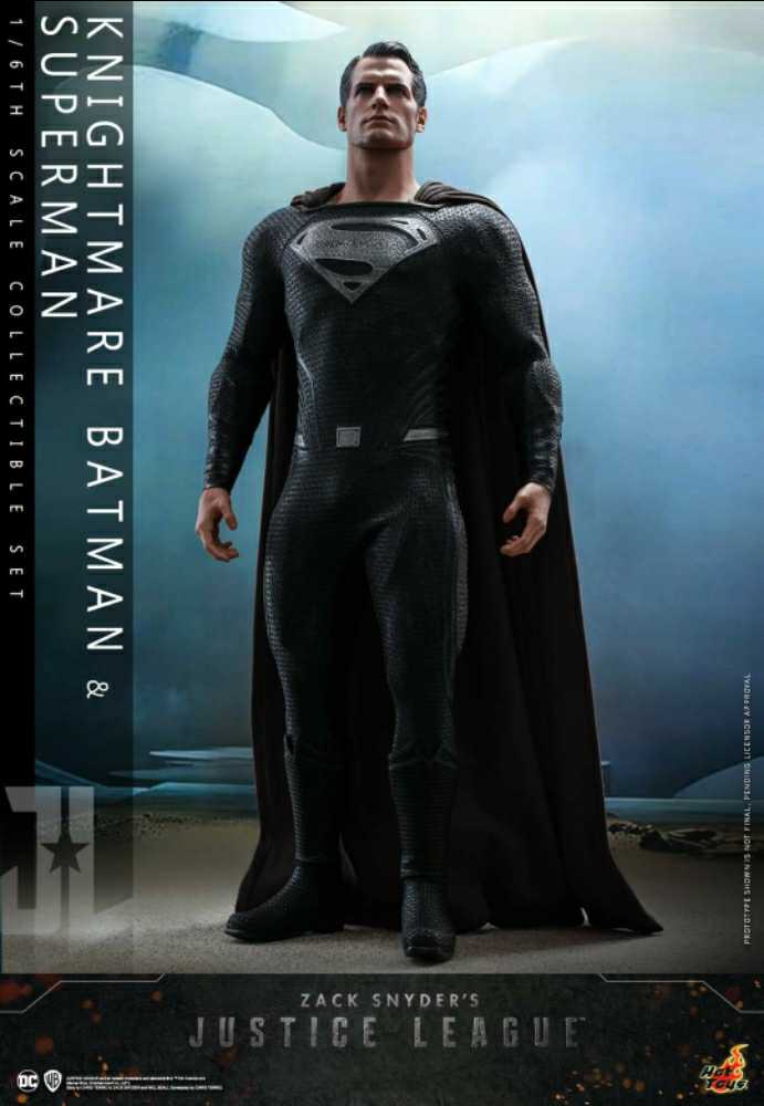Knightmare Batman and Black Suit Superman, Zack Snyder’s Justice League, 2-Pack Collectible Set - Hot Toys (Zack Snyders Justice League (2021)) action figure collectible - Main Image 2