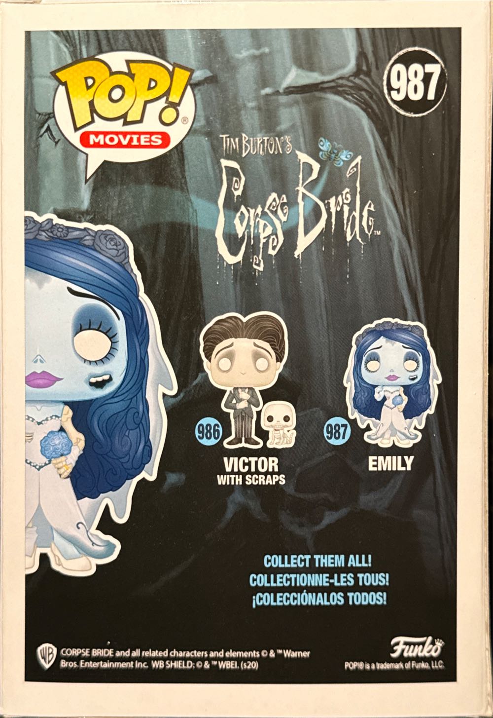 Emily - Funko (Corpse Bride) action figure collectible [Barcode 889698490467] - Main Image 2