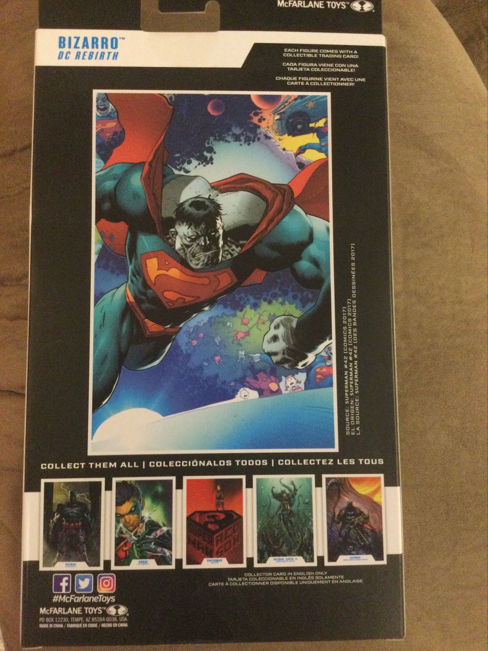 Bizarro - McFarlane Toys (DC Rebirth) action figure collectible [Barcode 787926151459] - Main Image 2