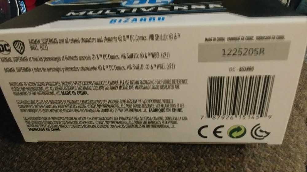 Bizarro - McFarlane Toys (DC Rebirth) action figure collectible [Barcode 787926151459] - Main Image 4