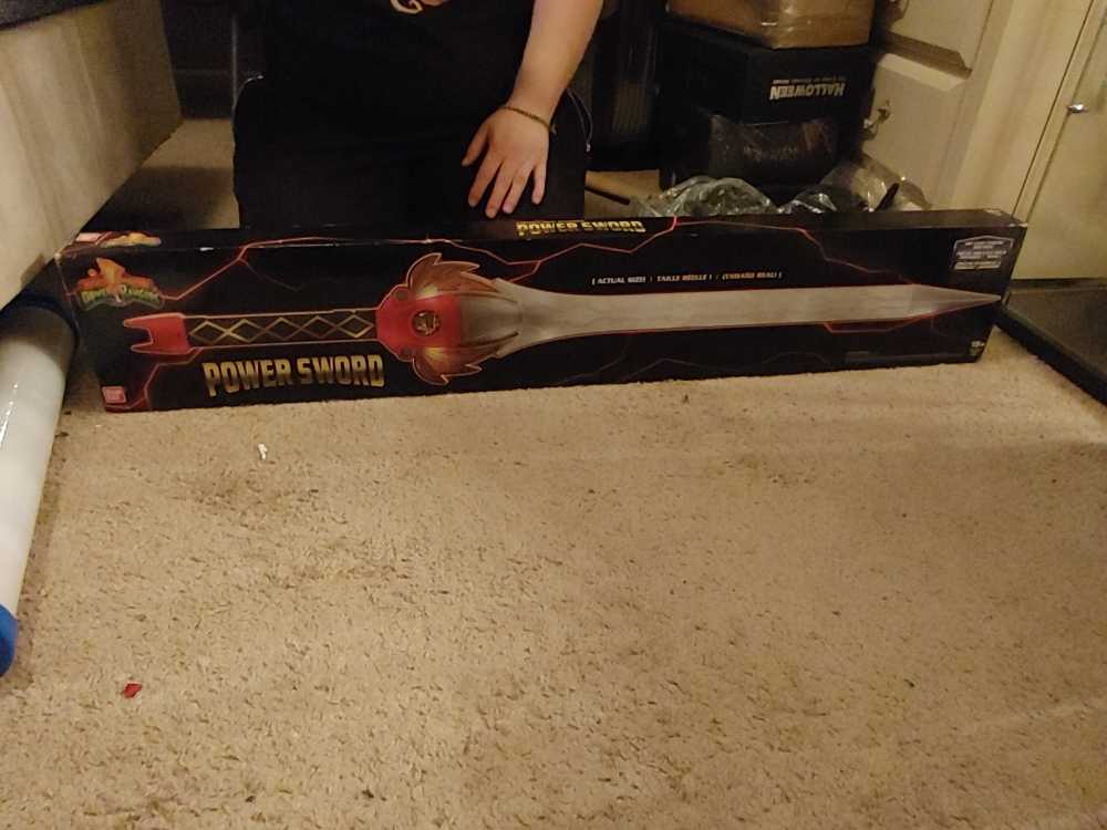 Power Rangers Power Sword - Bandai (Legacy Collection) action figure collectible [Barcode 045557978419] - Main Image 2