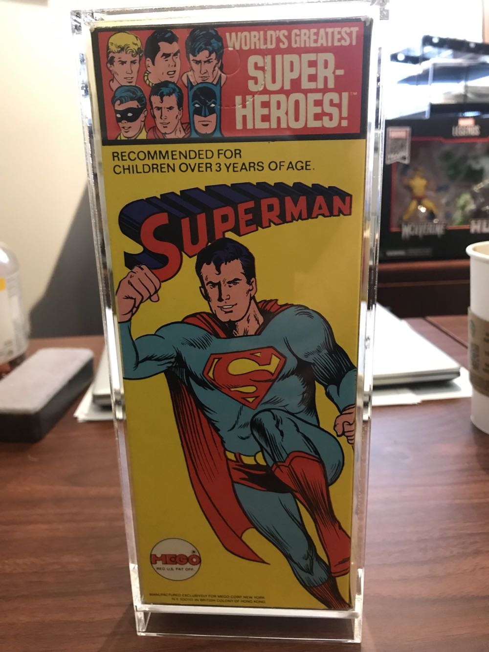 Mego WGSH Superman Boxed - MEGO Corp. action figure collectible - Main Image 3