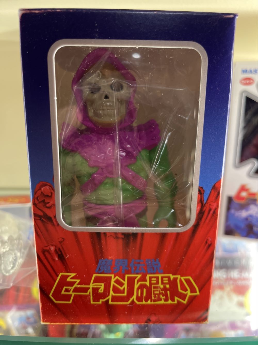 Skeletor Green And Pink Vinyl - Super 7 action figure collectible - Main Image 1