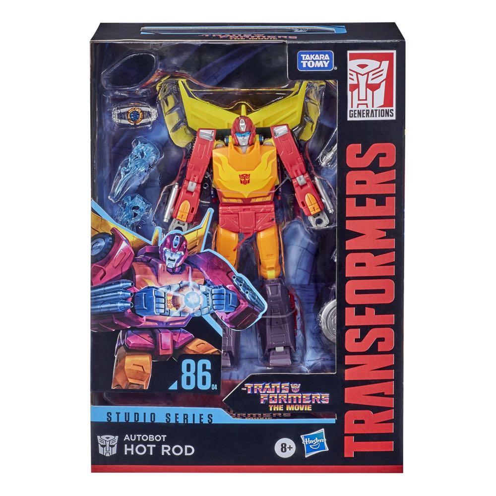 Hot Rod (86-04 Voyager Class) - Hasbro (Studio Series 86) action figure collectible [Barcode 5010993787180] - Main Image 1