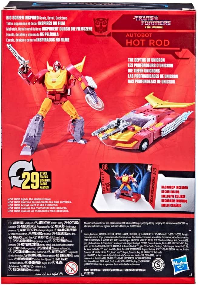 Hot Rod (86-04 Voyager Class) - Hasbro (Studio Series 86) action figure collectible [Barcode 5010993787180] - Main Image 4
