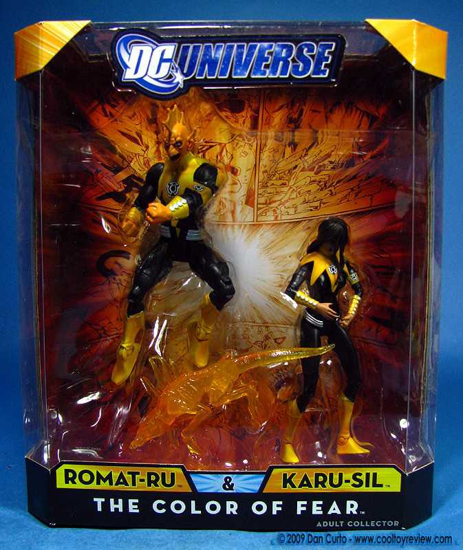 DC Universe Classics, MattyCollector Exclusive, Color Of Fear 2-Pack: Karu-Sil - Mattel (DC Comics Super Heroes) action figure collectible - Main Image 3