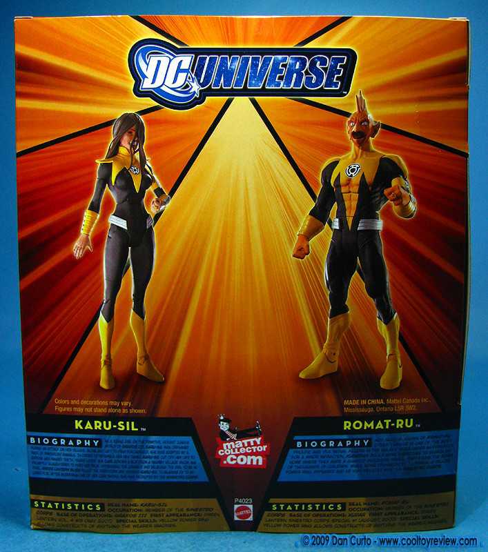 DC Universe Classics, MattyCollector Exclusive, Color Of Fear 2-Pack: Karu-Sil - Mattel (DC Comics Super Heroes) action figure collectible - Main Image 4