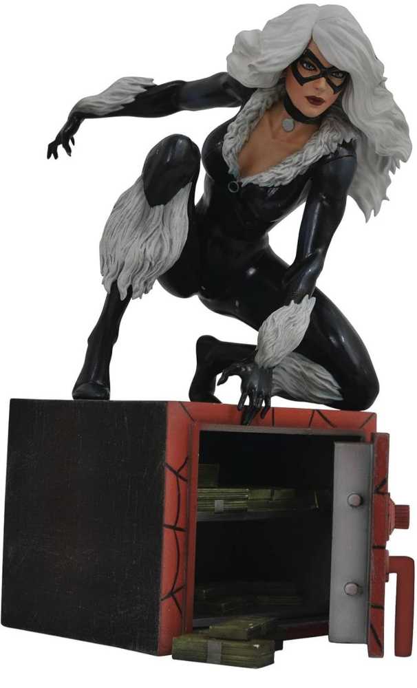 Diamond Select - Marvel - Black Cat - Diamond Select (marvel  gallery DIORAMA) action figure collectible [Barcode 699788829257] - Main Image 3