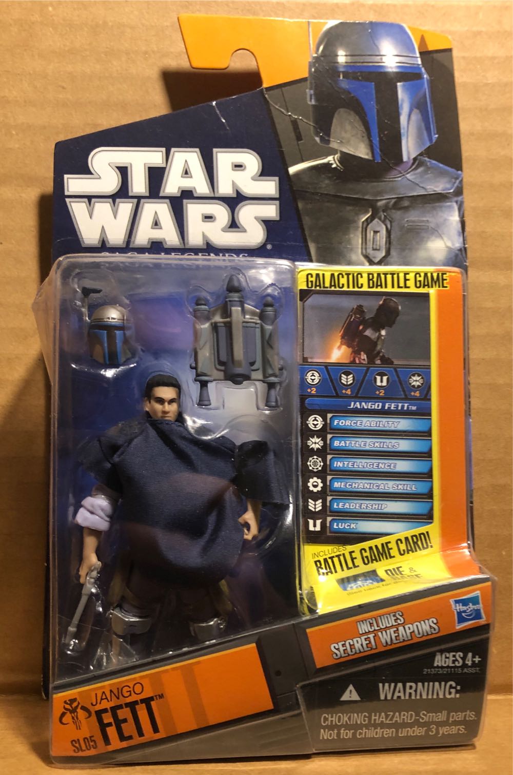 Jango Fett SL05 Ver.2 (Repack) - Hasbro (Attack Of The Clones) action figure collectible [Barcode 653569511267] - Main Image 2